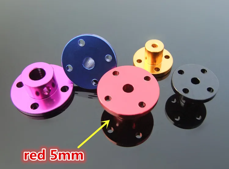 

K883 Red Color Disc Couplings Aluminum Alloy Material Heat Color DIY Model Car Making Free Shipping Spain