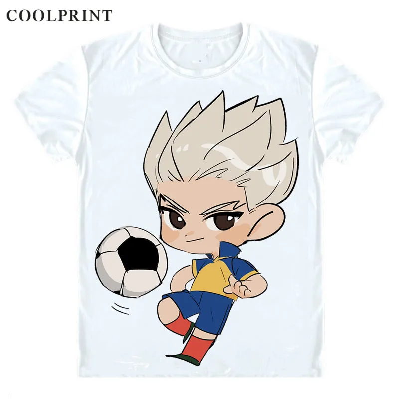 Coolprint Gouenji Shuuya T Shirt Inazuma Raimon Eleven Japan Men Casual TShirt Premium T-Shirt Printed Short Sleeve Shirts