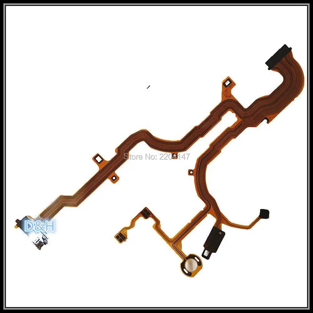 جديد عدسة الظهر الرئيسية الكابلات المرنة لسوني DSC-RX100 DSC-RX100 II RX100 M2 كاميرا رقمية إصلاح جزء لا المقبس