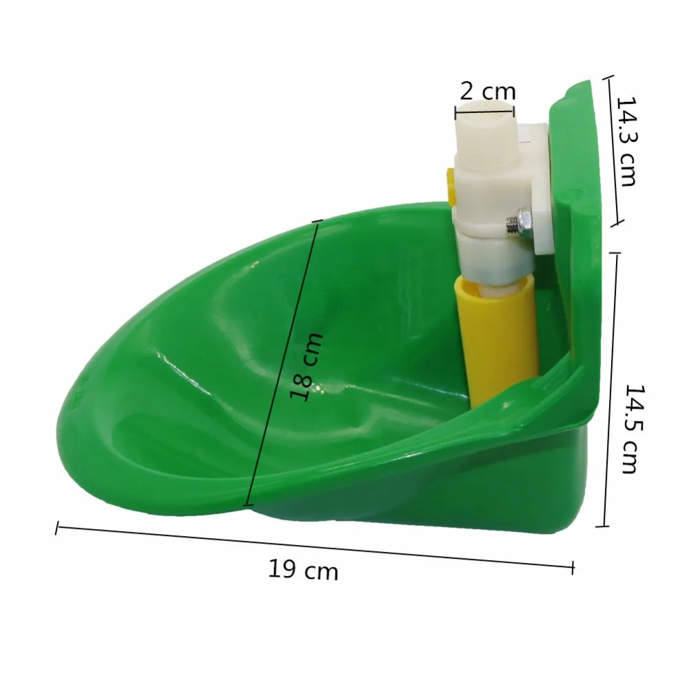 Farm Goat Sheep Waterer Automatic Drinker Bowl Feeding Drinker Colt Calves Drinking Pig Feeders Animal Feeder Engineering 1Pc