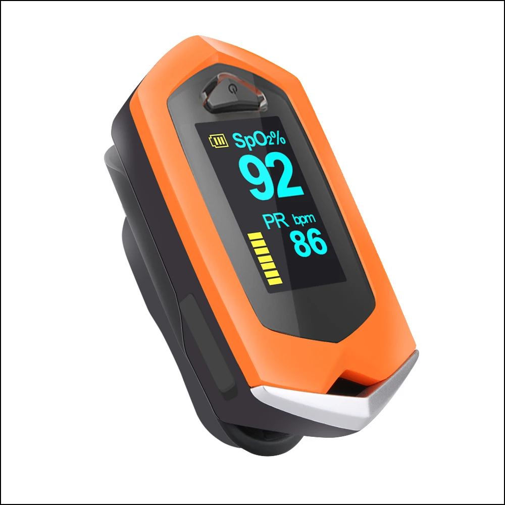 RZ Pulse Oximeter Finger Pulsoximeter Finger Pulsioximetro Heart Rate Monitor SpO2 PR OLED Rechargeable Pulse OximeterOximeters