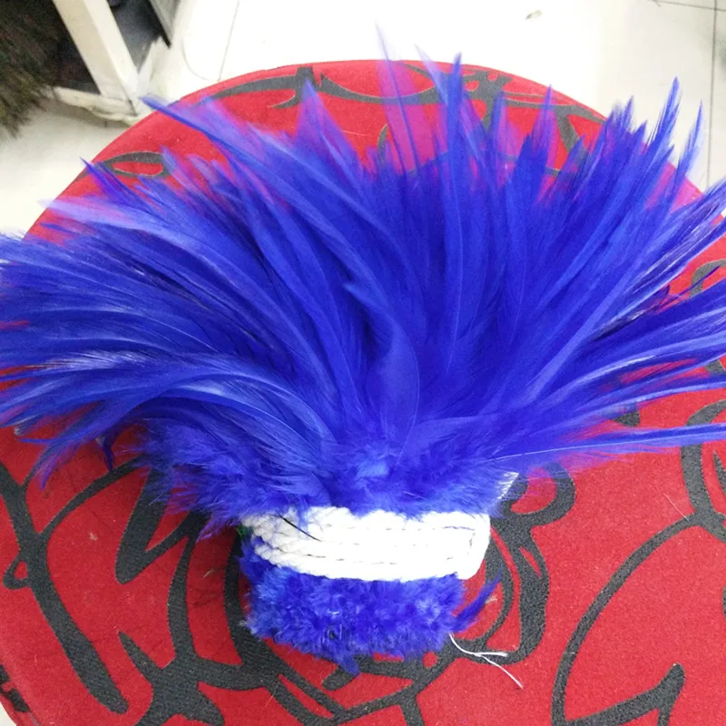 لون طبيعي وريشة مصبوغة، جميلة، 4-6 بوصة، 10-15 سم، بالجملة، مجموعة 50 قطعة