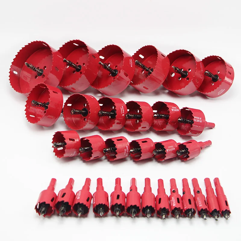 Serra de madeira bicolor, 0.63 polegadas, 16mm, para trabalhar com madeira, faça você mesmo