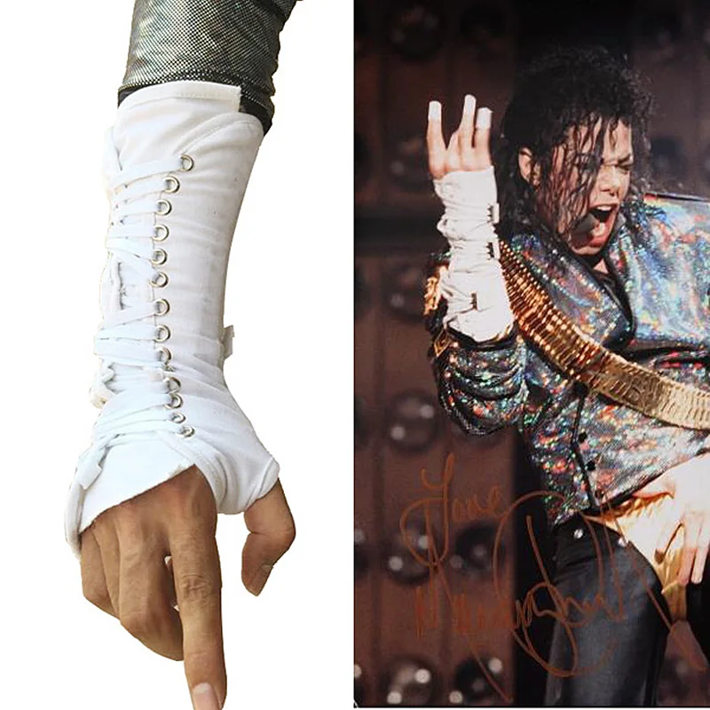 MJ MICHAEL JACKSON DANGEROUS TOUR JAM JACKET & CINTURE SET-Pro Series Per Il Regalo Perfomance Imitazione di Halloween