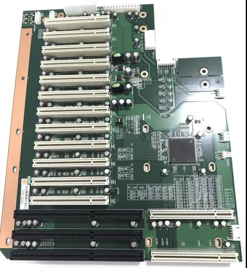 PCA-6114P12 REV.B3 Very Nice Embedded IPC Industrial Backplane Board PICMG 1.0 BUS Expansion 12*PCI Slot