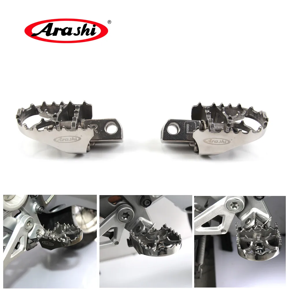 Arashi New Front Foot Rest Pegs For Cfmoto CF650TR CF 650 TR CF-650-TR Wide Rotating Foldable Foot Peg Footpeg Motorcycle