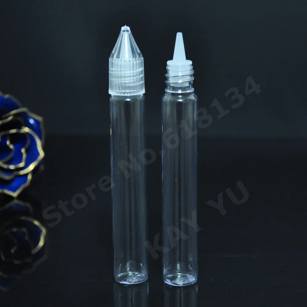 

2000pcs 1/2 oz clear PET pen bottle, 15ml liquid dropper bottle wholesale