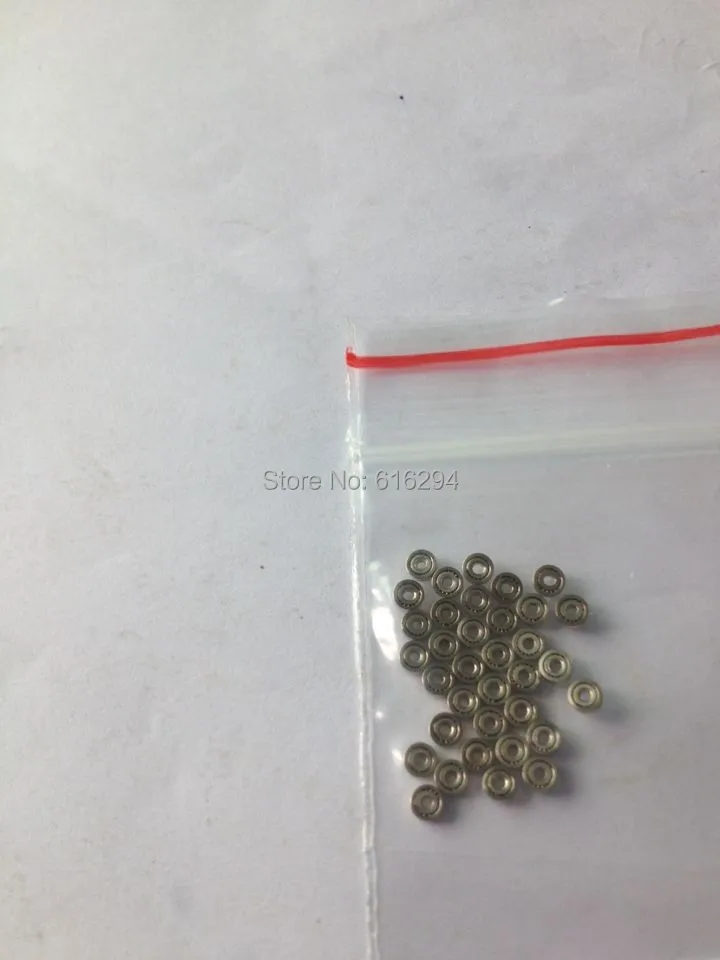 100pcs 681 Miniature ball Bearings  mini open bearing (1*3*1.5) mm  ABEC-1