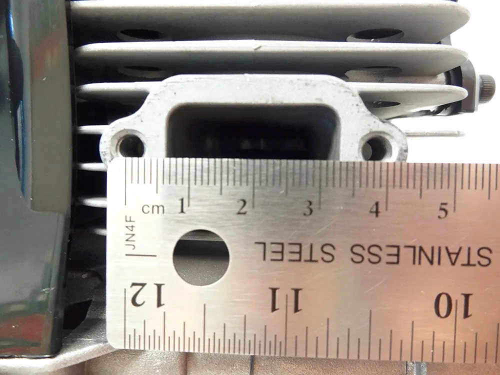 محرك غاز ثنائي الأشواط 45cc 4-Bolt مع مكربن Walbro1107 NGK Spark Plug fit Rovan LT وSLT وKM X2 و LOSI 5IVE-T DBXL MCD #5