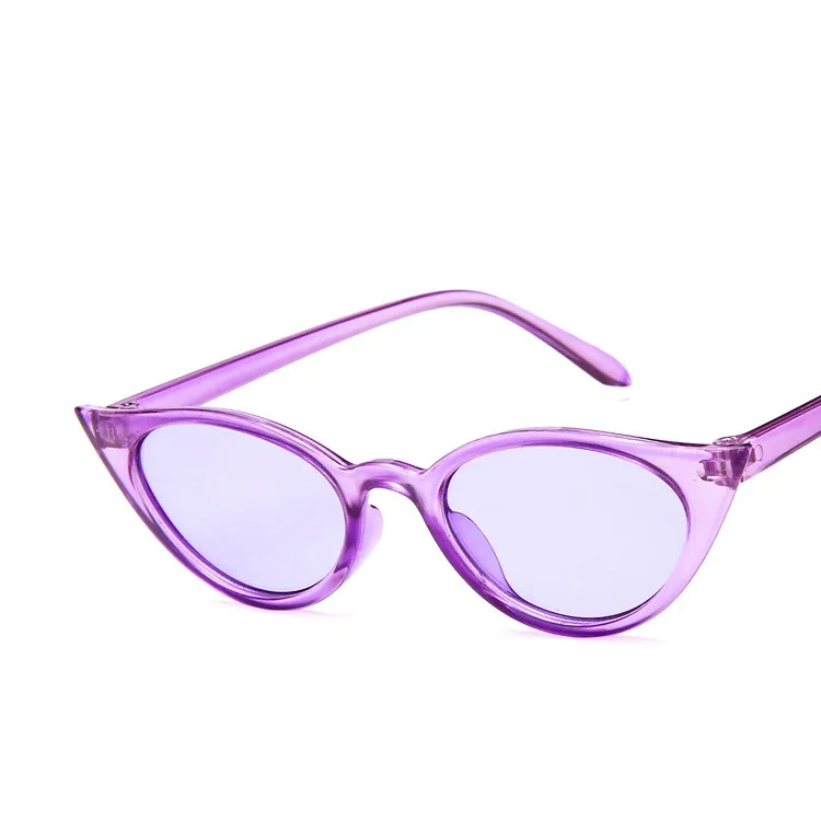 Clearance sale Small cateye cute sexy retro ms.man colorful Women Cat Eye Sunglasses vintage sun glasses oculos de sol UV400