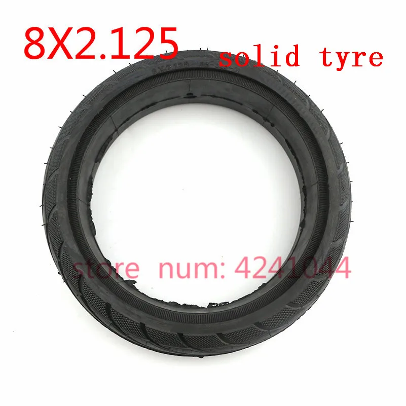 200X50 Rubber Massieve Band 8 Inch 8X2.125 Niet-Pneumatische Explosieveilige Band Voor Elektrische Rolstoel Scooter