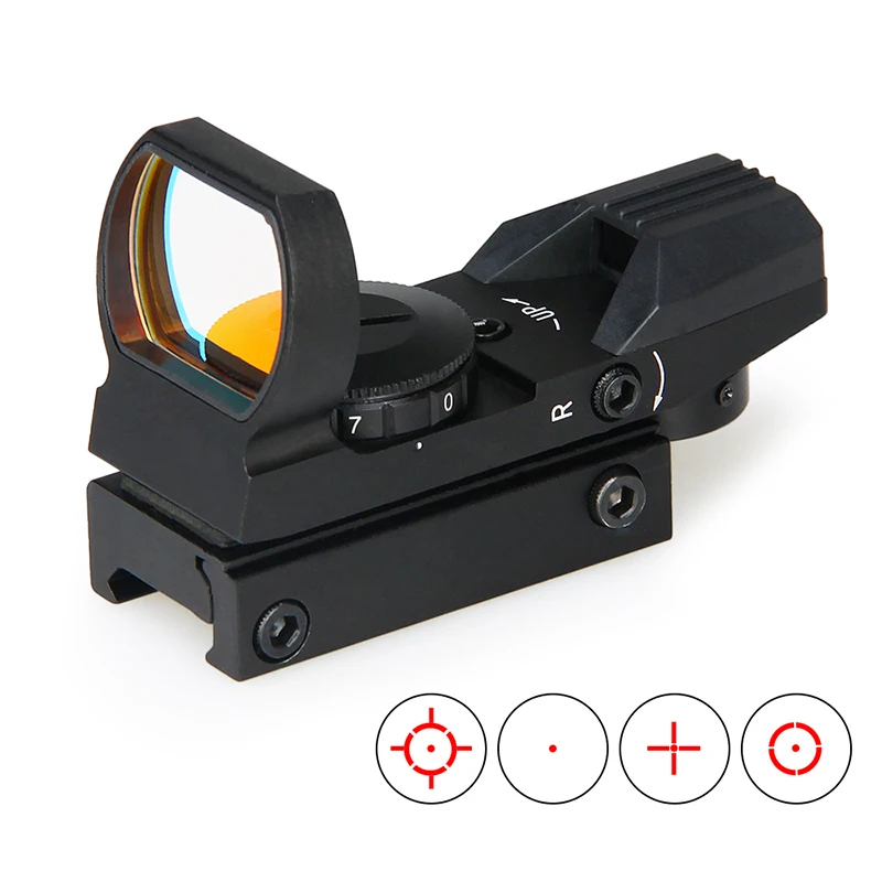 

PPT New Arrival 4 Reticles Red Dot Scope Objective Lens Diameter 22mm Base 22mm for Hunting gs2-0091A