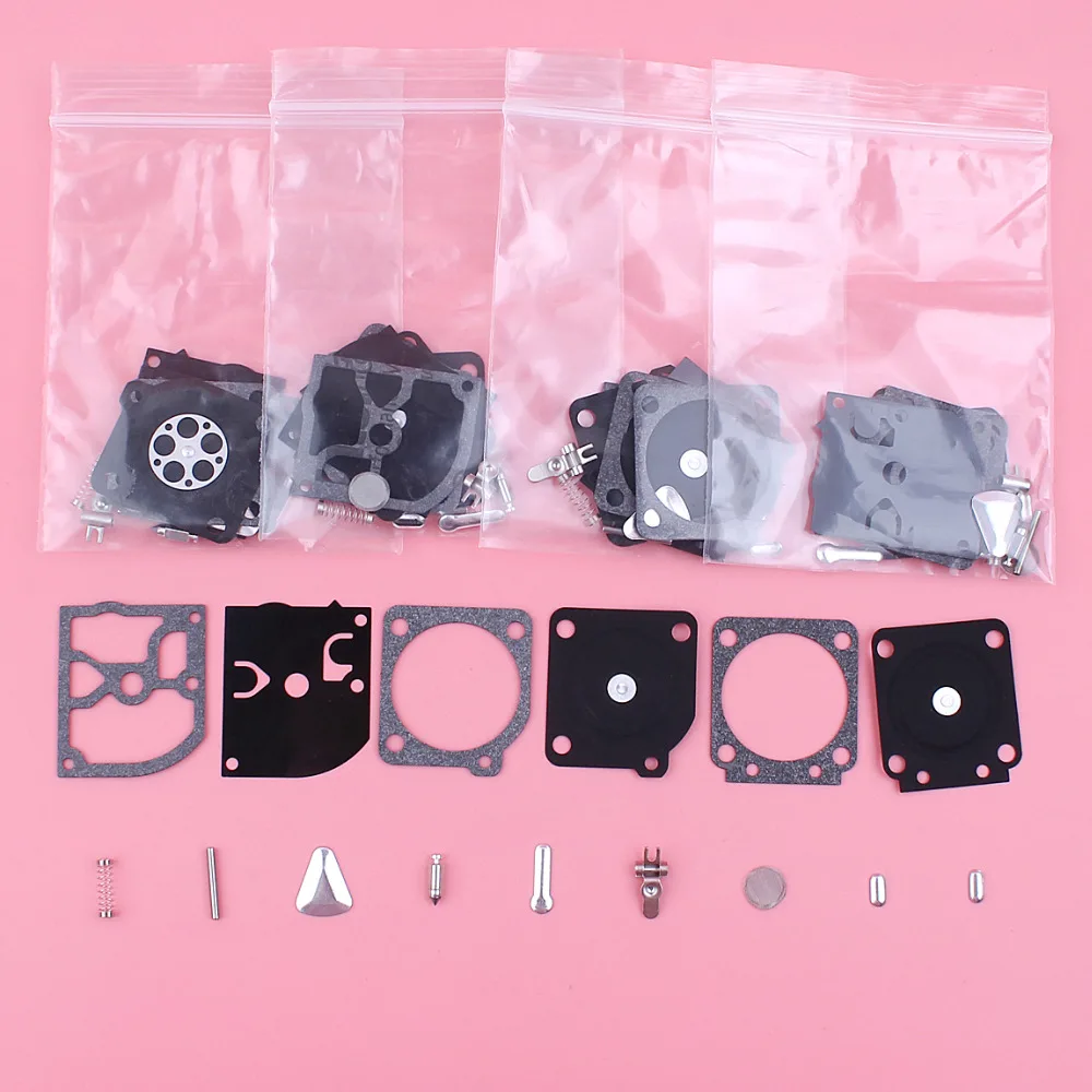 5 قطعة/الوحدة المكربن إعادة إصلاح Kit For Husqvarna 113LD 123C 123L 322L 323L 325L 326L الانتهازي قطع غيار Zama RB 69