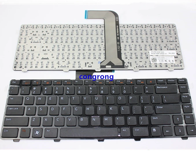 US Keyboard for DELL VOSTRO 1440 1540 1550 2420 2520 3450 V3450 V3550 3460 3555 3560 V131 English No Backlight Notebook keyboard