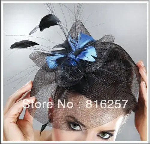 

Elegant Women Party Deby Fashion Fascinator Hats Headwear High Quality Fascinator Headband Nice Bridal Hair Accessoires FS12