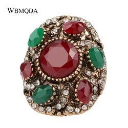 2018 Fashion Vintage Jewelry Cheap Wholesale Latest Style Gold Color Rings For Women Lovely Gift