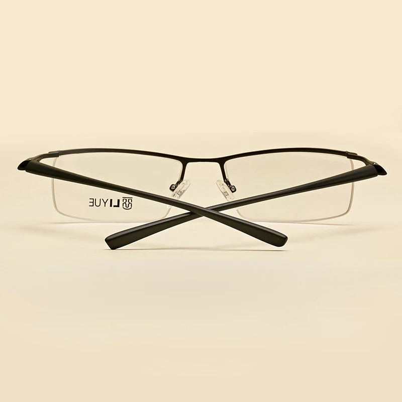 Alloy eyeglasses men Prescription myopia eyewear male Spectacle Frames optical Transparent glasses Frame clear lens eye glasses