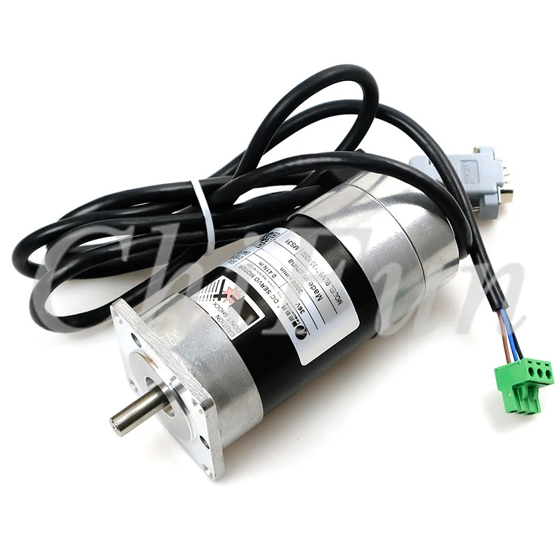 محرك بدون فرش من Leadshine ، محرك 36VDC ، 5.3A ، 0.41NM ، مشفر خط Servo ، 1.3 RPM ، أصلي