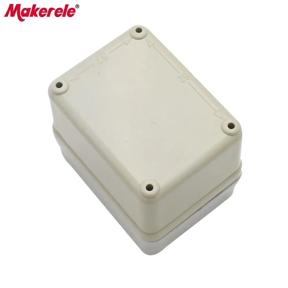 1 Piece M3 Waterproof Junction Boxes Connection Outdoor Electrical Enclosure Case Wiring Connection Box Gray Cover