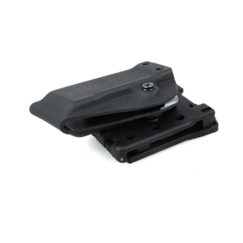 0305 Soporte clip Kydex cargador táctico para cinturón al aire BK/DE - imagen 2