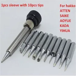 SZBFT 900M-T Für hakko 936 SAIKE ATTEN AOYUE KADA YIHUA Löten Rework Station Eisen 11 teile/los