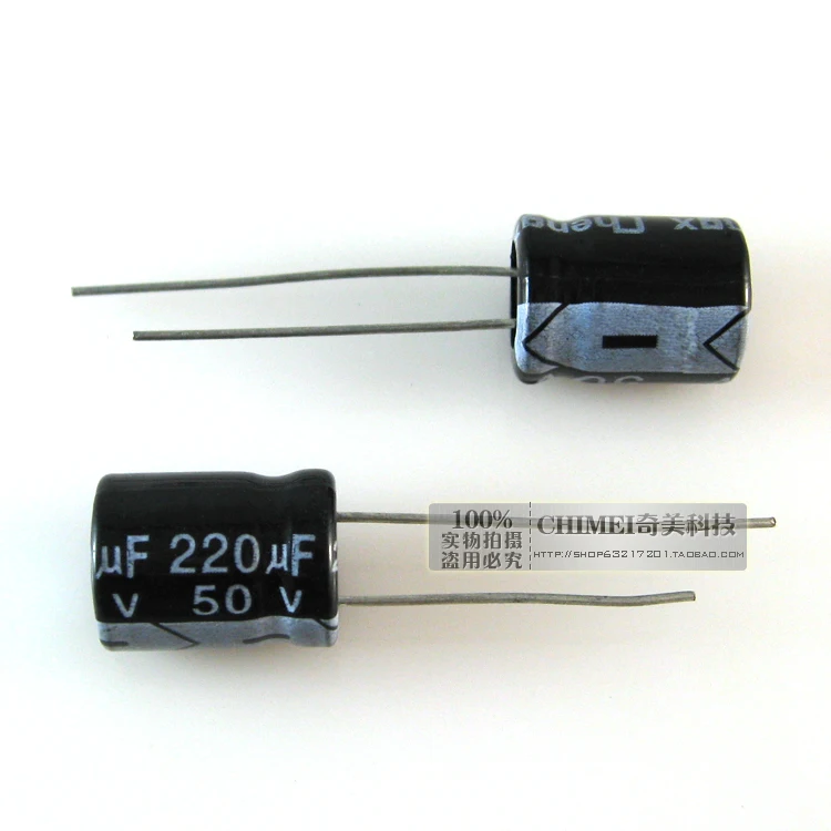 

Electrolytic Capacitor 220UF 50V Volume 10X14MM Capacitor 10 * 14mm