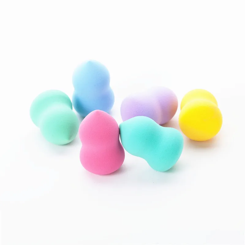 1 ชิ้น 6 ซม.x 4 ซม.Non-latex Hydrophilic ฟองน้ําเครื่องสําอางค์แป้งพัฟสะดวก Foundation เครื่องมือขนาดใหญ่หลังจากเปียกแต่งหน้าคุณภาพสูง