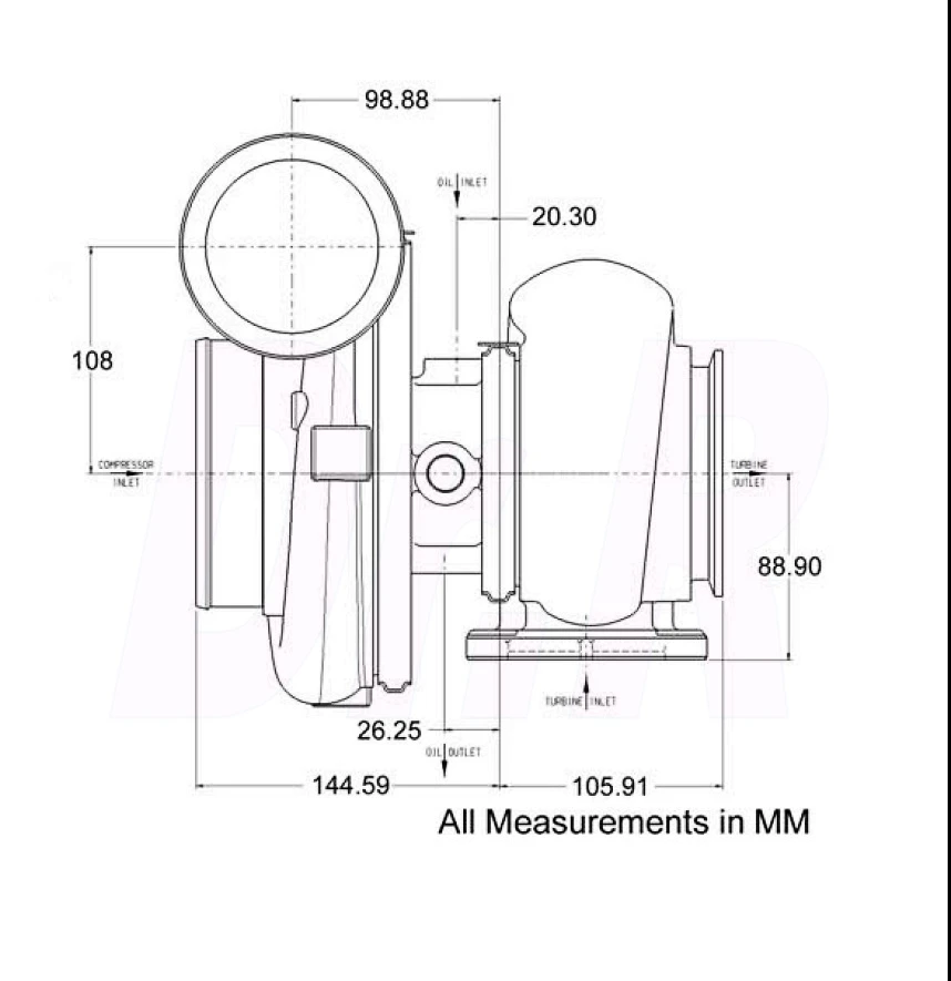 

drag racing car parts GTX4202R turbo dual ball bearing turbo charger garrett gt42 turbo t3 t4 flange ball bearing gt4202 gt4202r