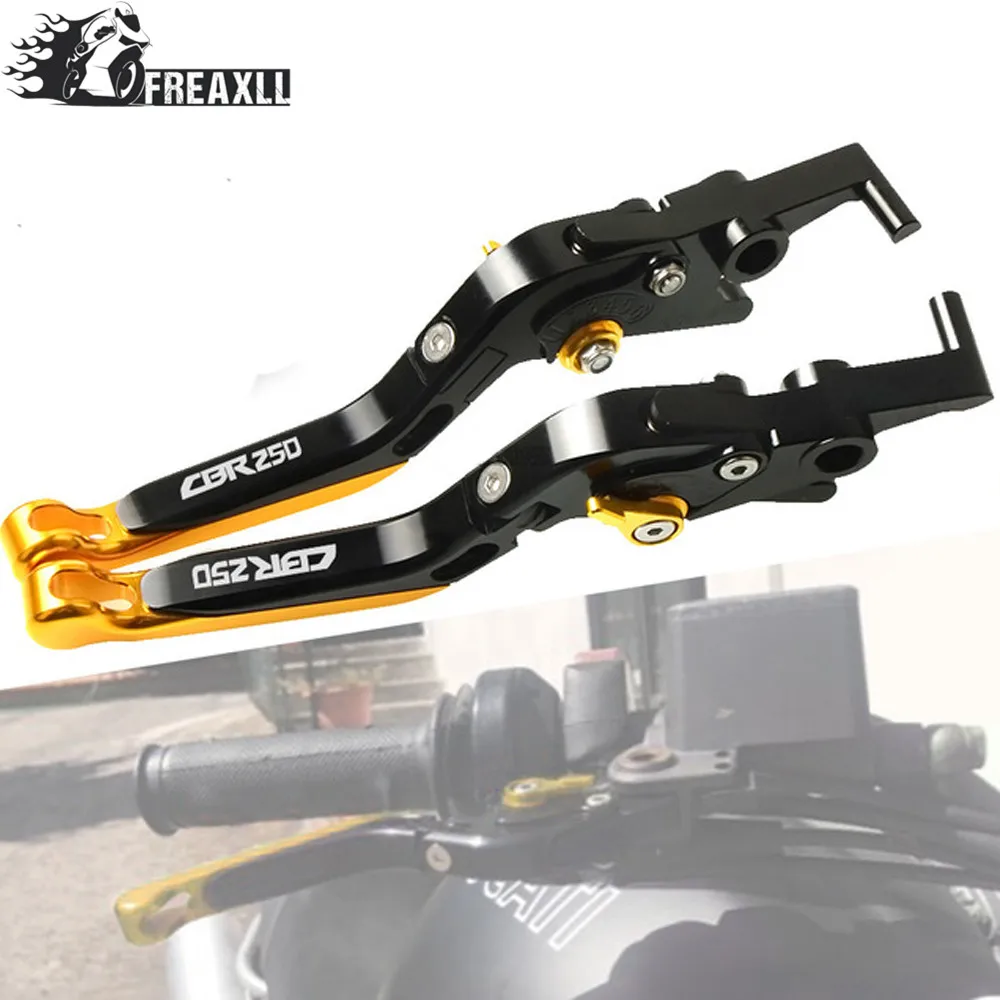 CNC Motorcycle Brake Clutch Levers Handle Adjustable Folding Extendable For Honda CBR250 CBR 1988 1989 1990 1991 1992 1993 1994