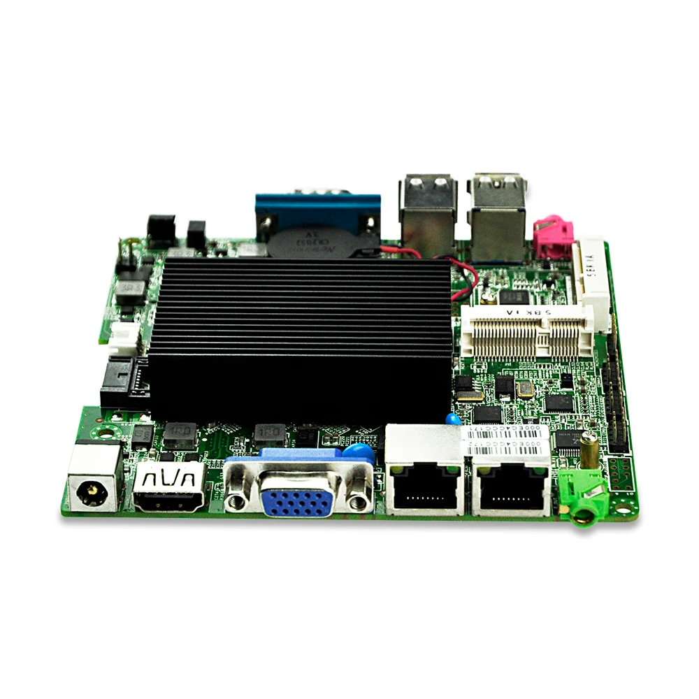 Imagem -04 - Qotom Mini pc Baytrail J19004 com Micro pc Industrial Ethernet X86 Mini Computador Industrial de Mesa sem Ventilador