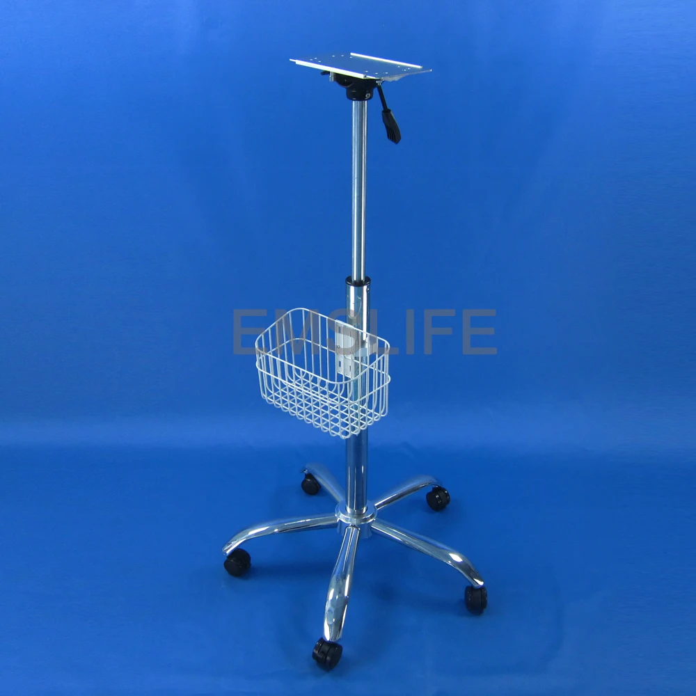 

medical trolley rolling monitor stand