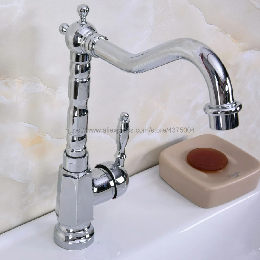 

Bathroom sink faucet cold and hot bathroom faucet chrome water mixer tap brass basin faucet mixer Nnf927