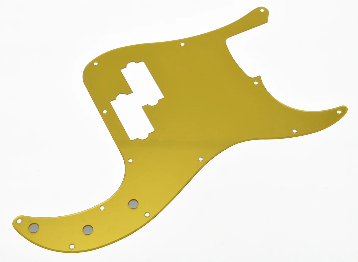 KAISH Gold Mirror P Bass Pickguard PB Scratch Plate Fits USA Precision Bass Guitar