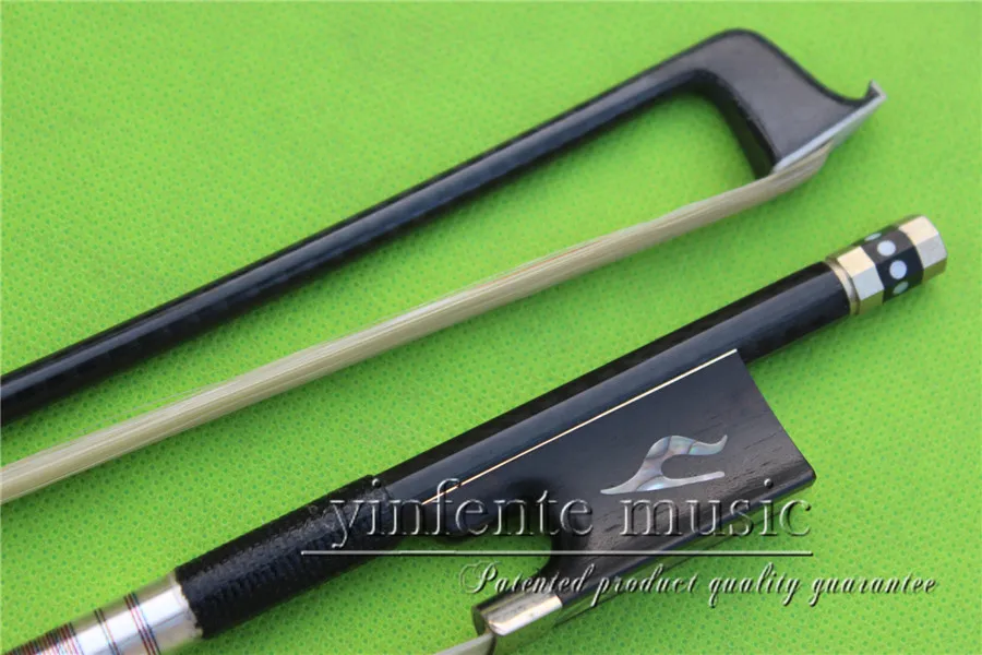 X-076# new one  4/4 Violin Bow   Carbon Fiber Fine  Sliver String High Quality