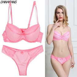 DaiNaFang Closer VS New Push Up Bras Set BCDE Cup Lace Female Plus Size Lingerie Sexy Underwear For Young Womens