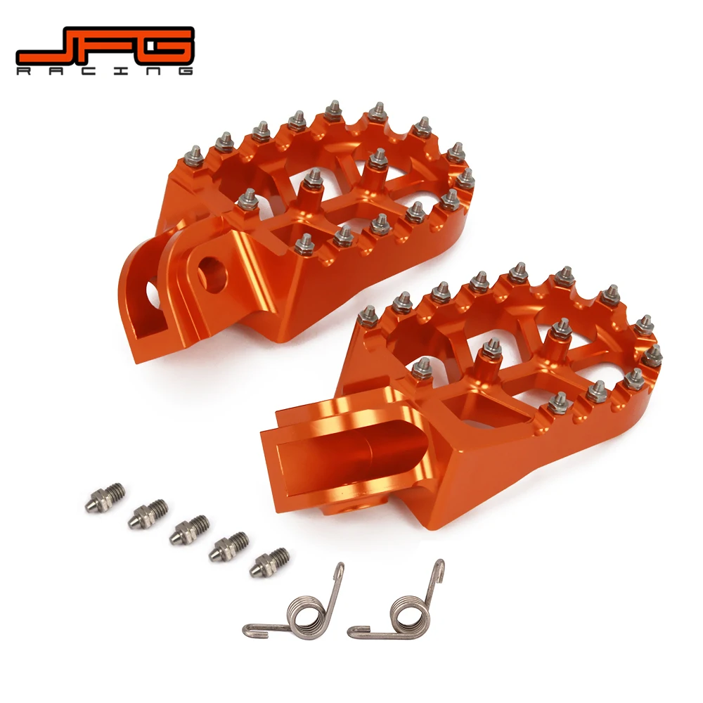 Reposapiés para motocicleta, estriberas para KTM SX, SXF, EXC, EXCF, XCF, XCW, XCFW, 65, 85, 125, 150, 250, 300, 350, 400, 450, 530, ADVENTURE