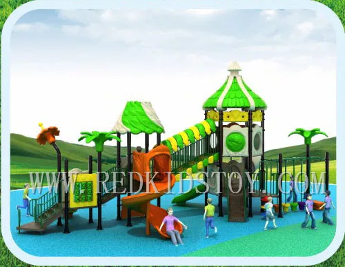 Exported to Uzbekistan Quality Warranted TUV Approved School Playground Set for Children 2016HZ-L003