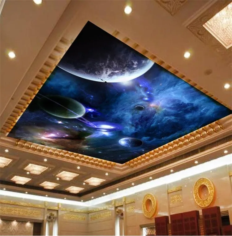 

wallpaper 3d mural for living room Star Planet Universe Space planet wallpaper mural photo wall paper