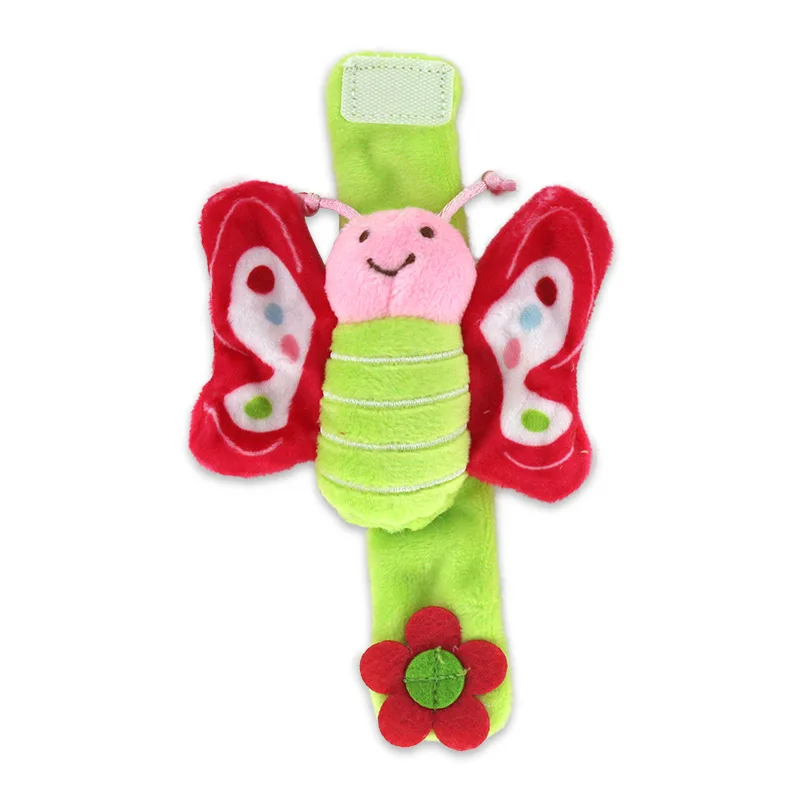 Cartoon Baby Toys 0-12 Months Soft Animal Baby Rattles Children Infant Newborn Plush  Baby Toy Wrist Strap for children gift