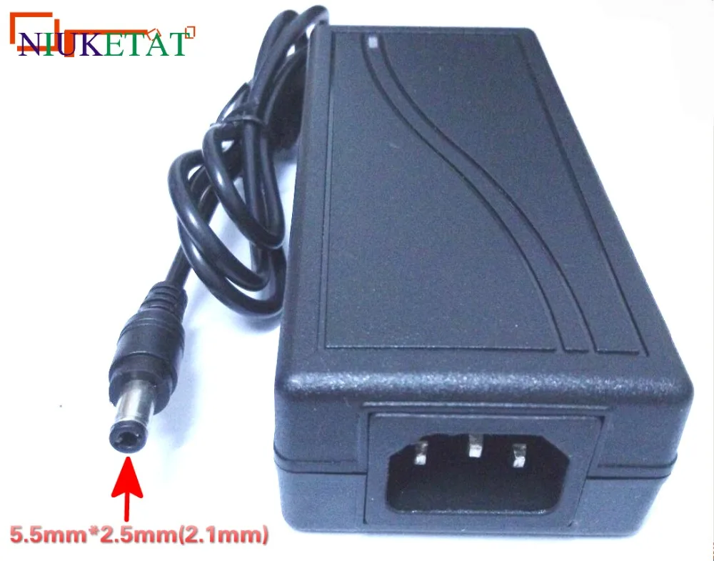 1pcs LX1204 AC 100-240V to DC 12V 4A 48W Power Adapter Switching Power Supply 12V4A Charger For RGB LED Strips Light