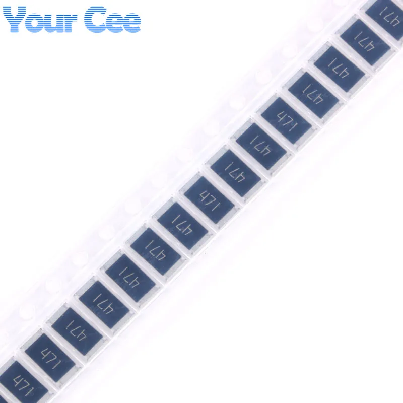 100pcs/10pcs 470ohm 2512 SMD Chip Resistor Resistance 1W 470 ohm 470R 471 5%