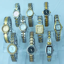 10pcs Mixed Bulk Lot of Colorful Rose Gold Lady Women Watches Quartz Movement Wristwatch Dress Watch Gift JBT1 Wholesale price