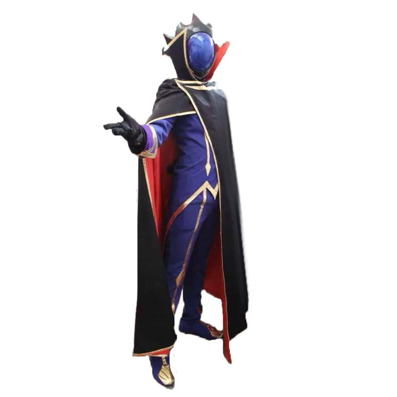 Lelouch Lamperouge Cosplay Purple Mens Cosplay Costume 11