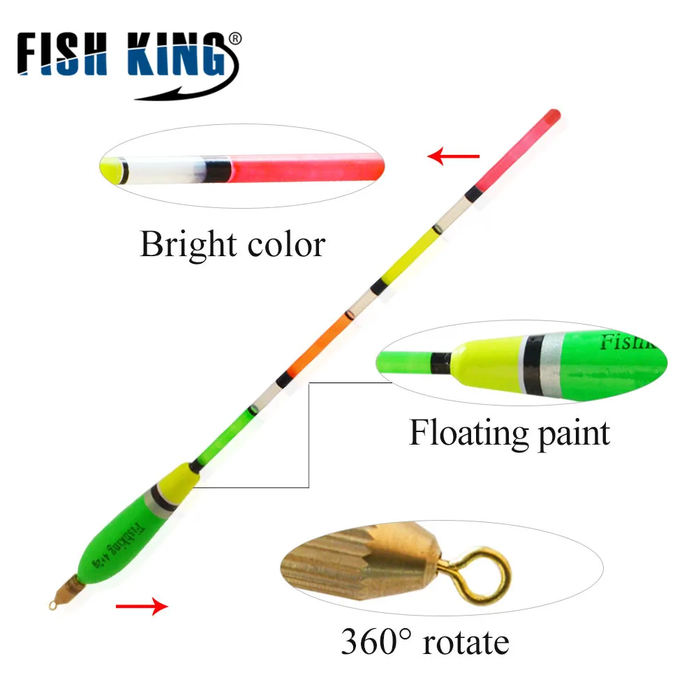 NGB 5pcs/lot 3+2g 4+2g 5+2g 6+2g Mixed Color Barguzinsky Fir Float Vertical Pesca For Carp Fishing Float Fishing Tackle