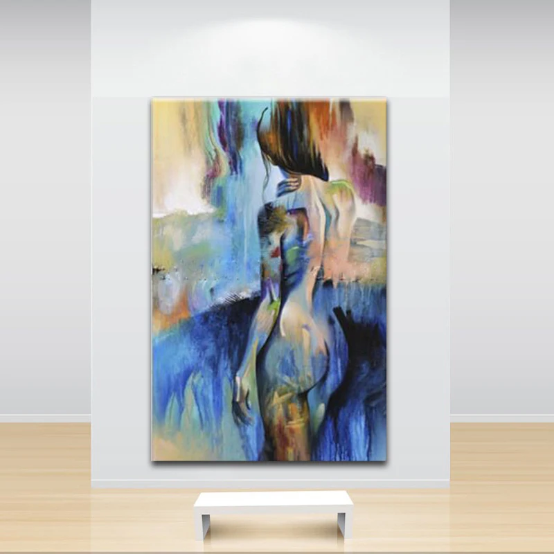 DONGMEI OILPAINTING Hand painted oil painting Home decor high quality Abstract Art  painting pictures   Gift    DM190326121