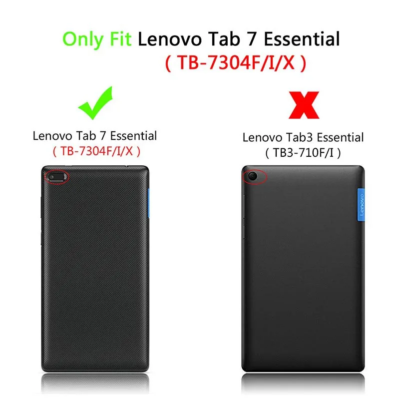 TB 7304 Case for Lenovo TB-7304 Soft TPU Cases for 7.0inch Lenovo Tab 7 Essential TB-7304 TB-7304I TB-7304x Cover Funda+Gift