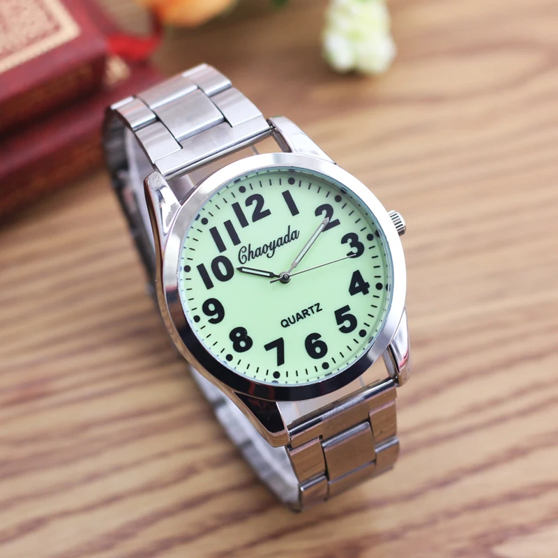 2024 Top Brand Mens Luminous Hand Watch Waterproof Luxury Quartz Business Stainless Steel Military Clock Male Relogio Masculino