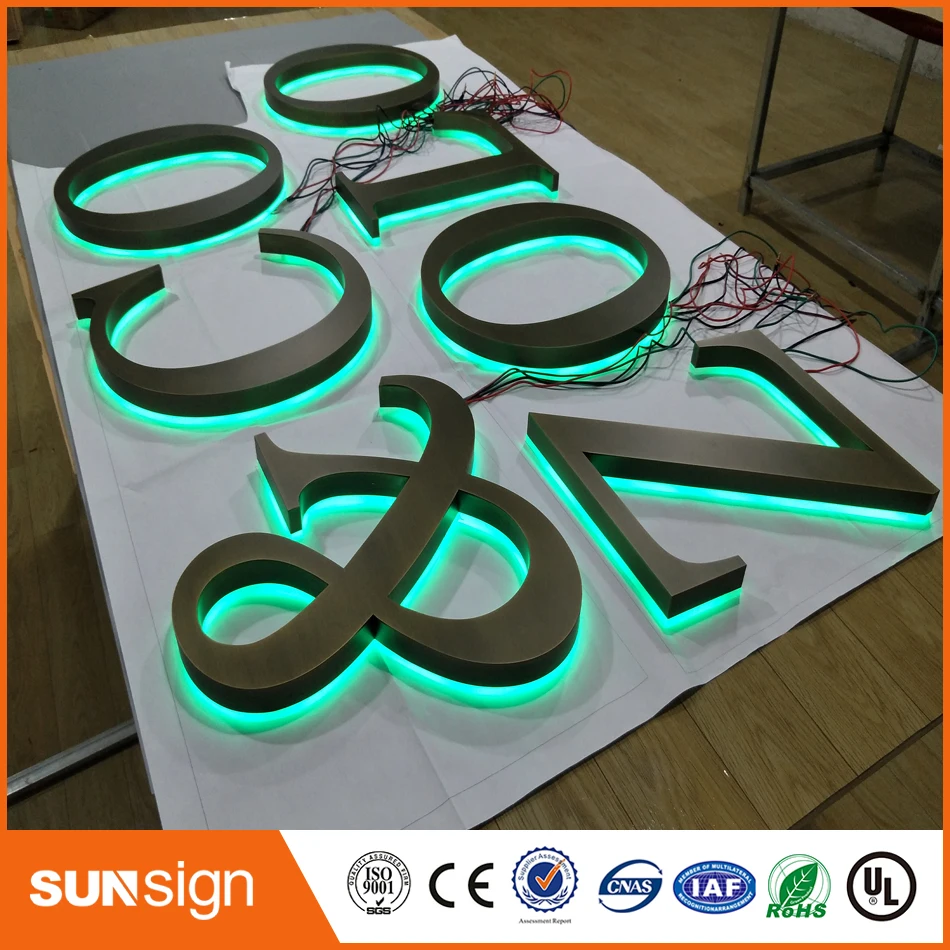 Outdoor Led Verlichting Plexiglas Letters Voor Reclame