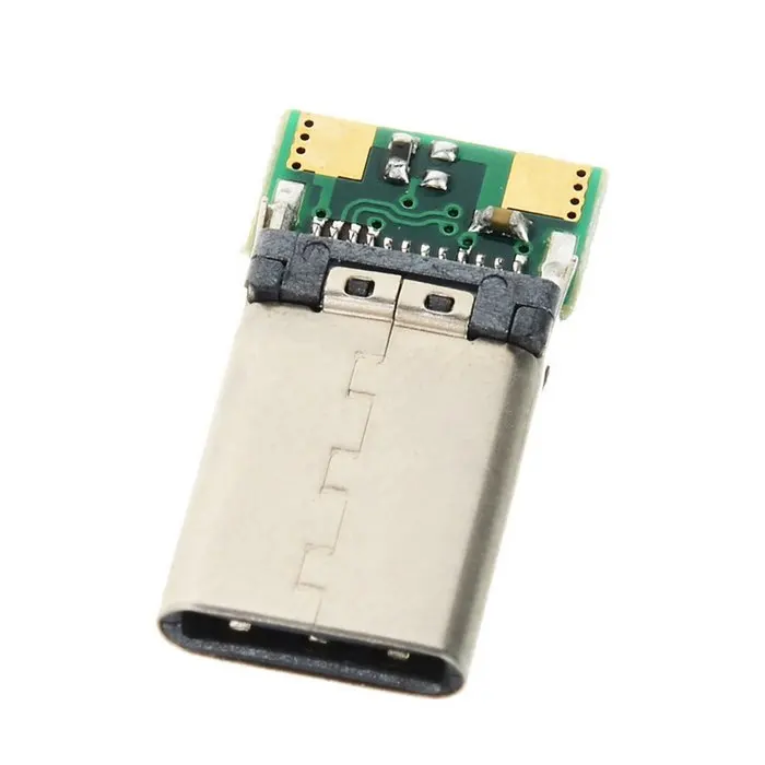 DIY 24pin USB-C USB 3,1 Typ C Male & Female Stecker & Buchse Stecker SMT typ mit PC Board 1 set