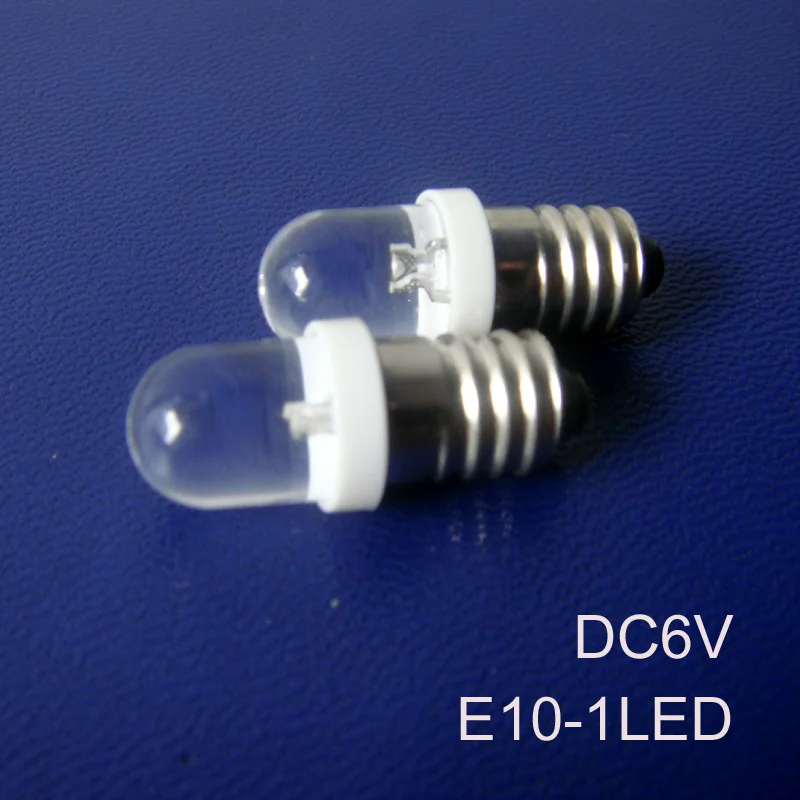 

High quality DC6.3V E10,E10 Led Light,E10 Led,E10 Bulb 6V,E10 LED Lamp,E10 Light 6.3V,E10 Indicator Lamp,free shipping 50pcs/lot